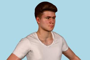 Ethan Casual Male Casual Male, Casual, male, man, people, human, character, renderpeople